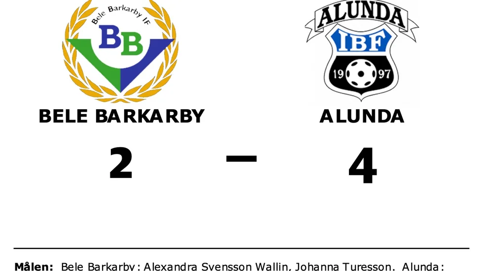 Bele Barkarby IF förlorade mot Alunda IBF