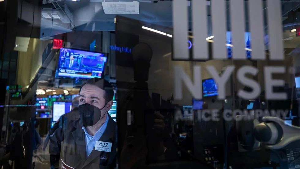 Börsmarknaden i New York avslutade en mörk handelsvecka negativt. Arkivbild.