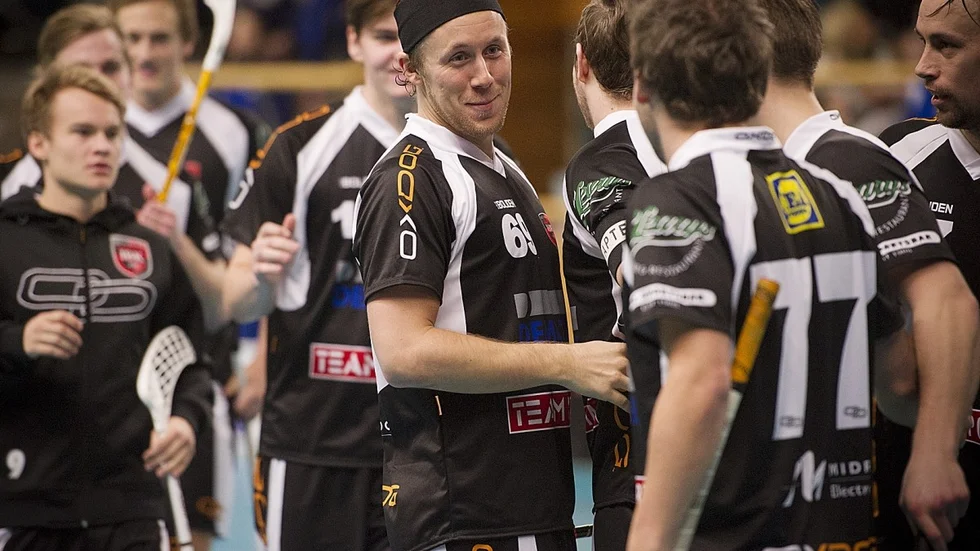 Skellefteå IBK får behålla en lagets absolut viktigaste spelare, Mathias Lundberg. Arkivbild: Lars Eriksson