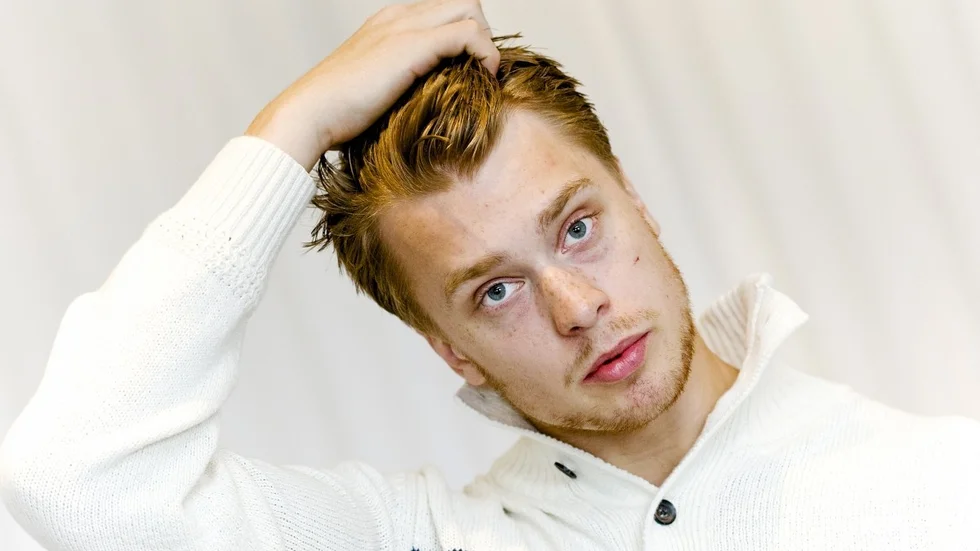 Adam Larsson. Arkivbild.