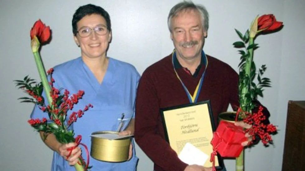 Erica Johansson och Torbjörn Hedlund. Foto: VLL
