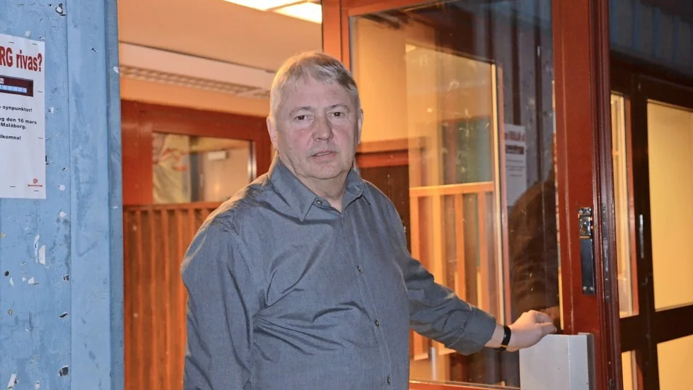Hur vill Malåborna ha det? Roger Johansson fick svar om Malåborg. Foto: Britta Stenberg.