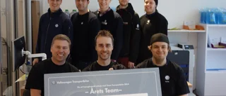 Bilföretag vann utmärkelsen Årets team