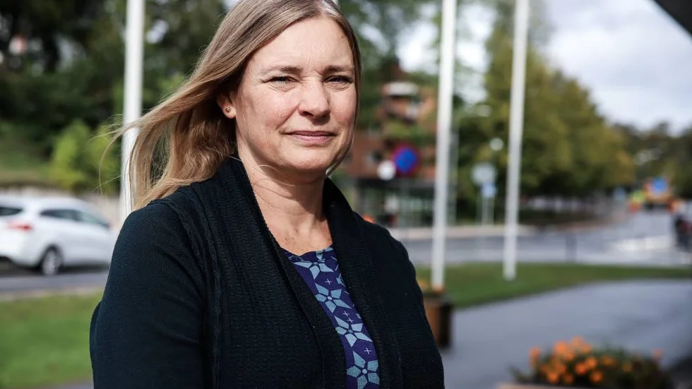 Anna Hellerstedt i Vänsterpartiet i Finspång påpekar att det är första gången på över 30 år som partiet anordnar första majfirande i Finspång.