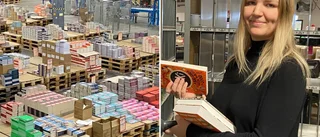 Härifrån skickas en miljon böcker: "Gillar när det är ett högt tempo"