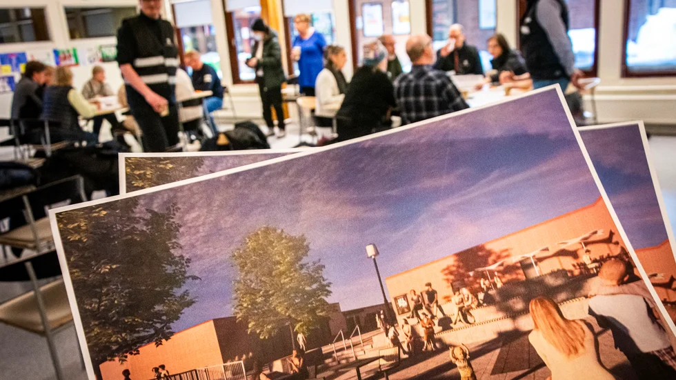 Representanter från Luleå kommun och Lulebo hade på måndagen dialogmöte med Porsöbor om upprustningen av Porsö centrum. 