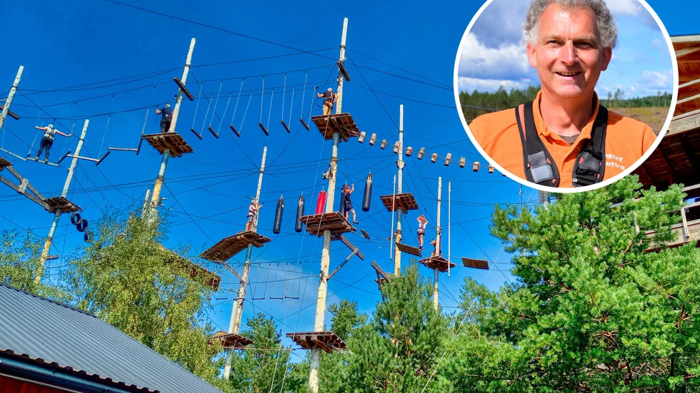 Vimmerby adventure öppnar i dagarna för säsongen. Ägare Peter-Anner Hendrix tror på en bra säsong trots lågkonjukturen. 