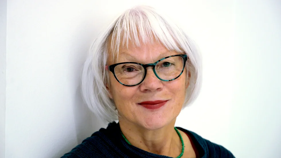 "Det här passar mig som hand i handske" säger textilkonstnären Britta Marakatt-Labba. Arkivbild.