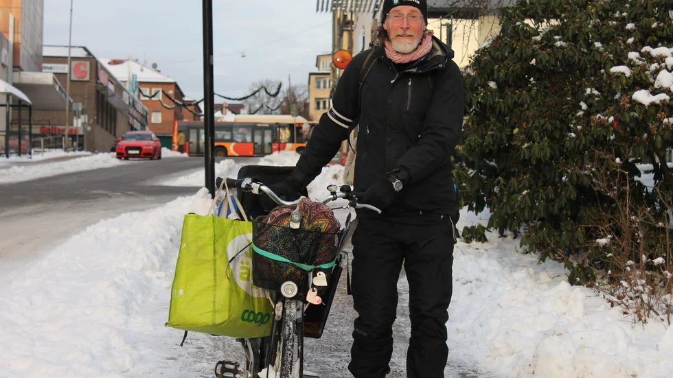 Möt mannen på cykel - Johan Malmblad, 55 år, från Linköping.