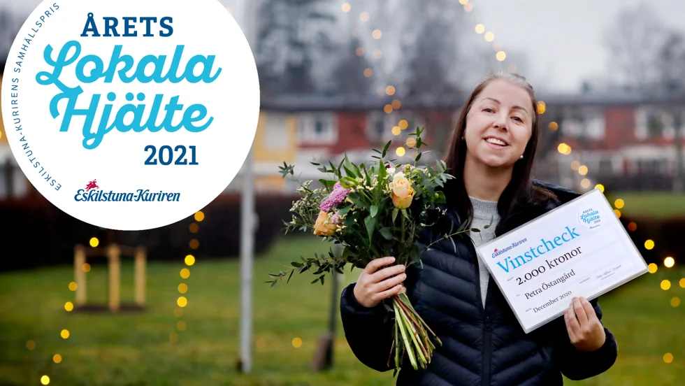 Petra Östangård blev Årets lokala hjälte 2020. Nu är det dags att utse årets vinnare.