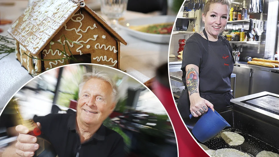Göran Pettersson driver bland annat Vilsta sporthotell och Biff och grill bar i Eskilstuna som båda serverar julbord. Jenny Eriksson Fröberg är delägare i Gästgifveriet i centrala Eskilstuna där också julborden står för dörren.
