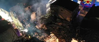 Huset exploderade – tre döda nu hittade