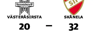 Utklassning när Skånela besegrade VästeråsIrsta