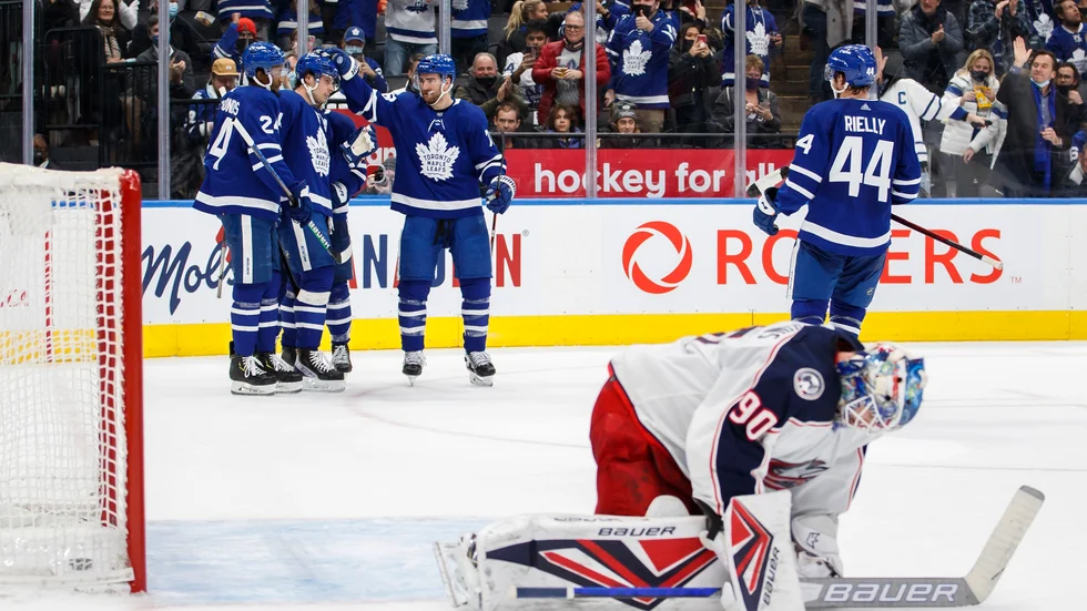 Toronto besegrade Columbus med 5–4.
