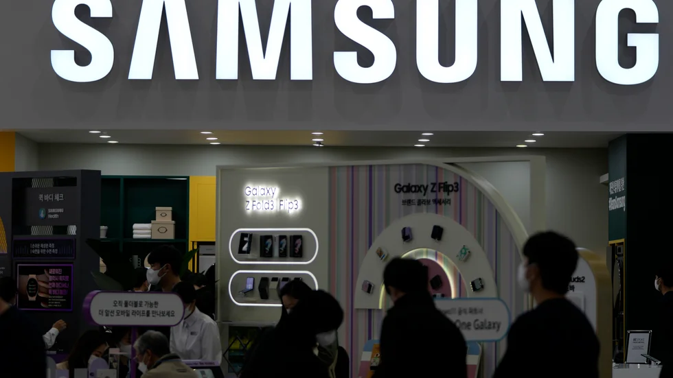 Samsung tjänar mer än väntat första kvartalet. Arkivbild.