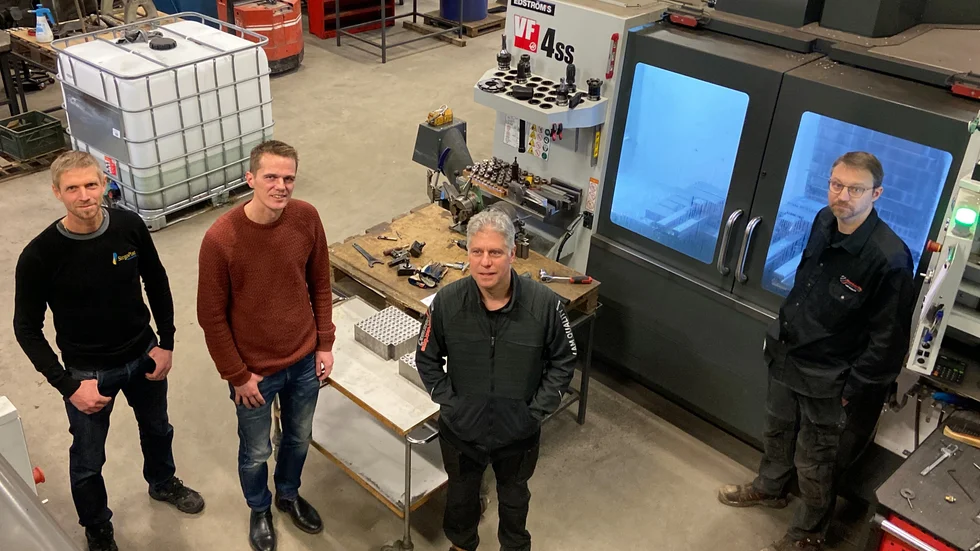 Det finns absolut en nisch för Nordströms mekaniska, menar Henrik Enoksson, David Ekstrand, Michael Landsberg och Johan Rosendahl.