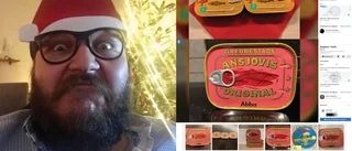 Eskilstunabon Alexander annonserade ut två burkar ansjovis – nu skänker han bort dem: "Det blir inte riktigt ett julbord utan Jansson"