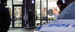 Man skottskadad på frisörsalong