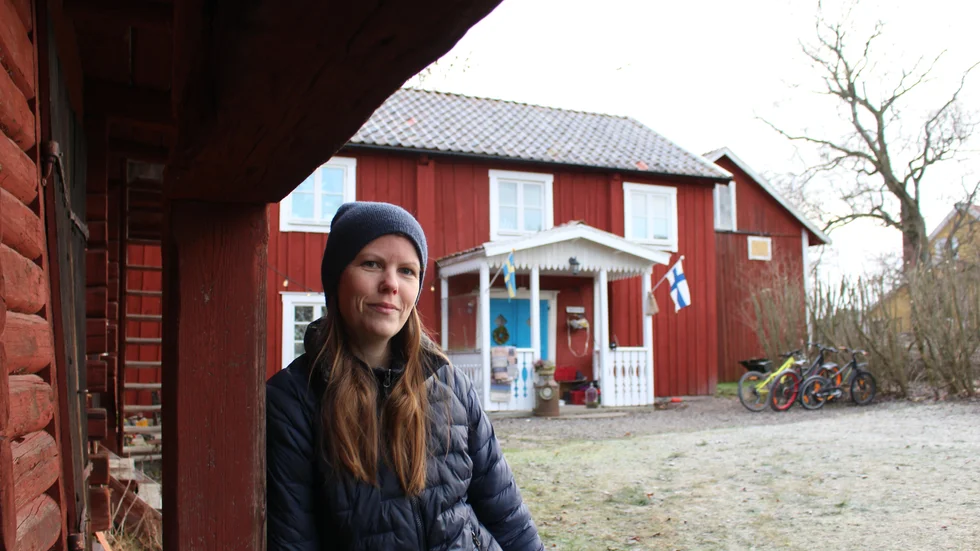 Gården som Petra Larsson bor på har varit i hennes familjs ägo i minst sju generationer.