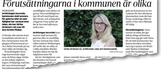 Pengarna räcker bara till vanvård