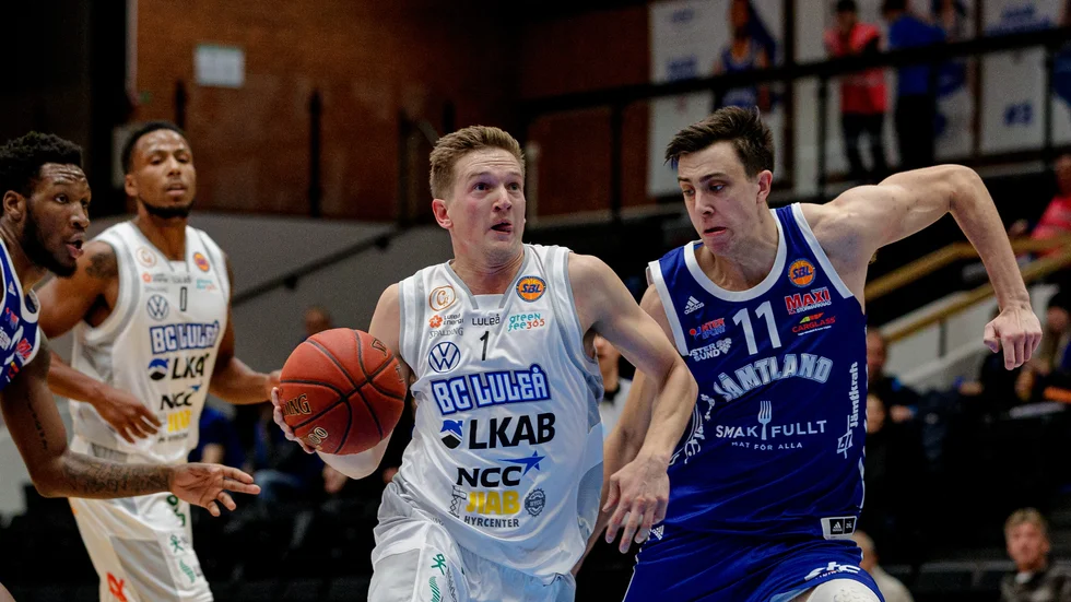 Adam Rönnqvist i BC Luleå och Daniel Johansson i Jämtland.