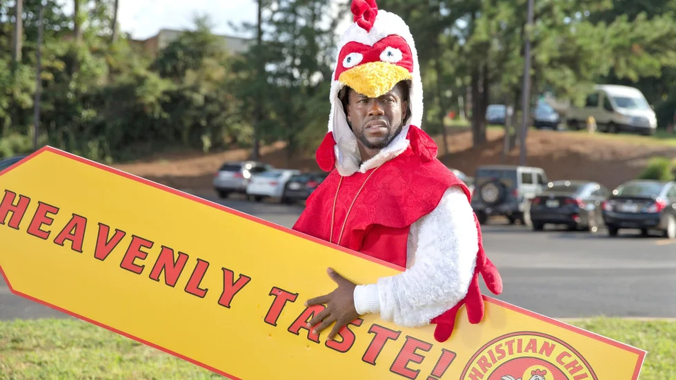 Kevin Hart spelar huvudrollen. 
