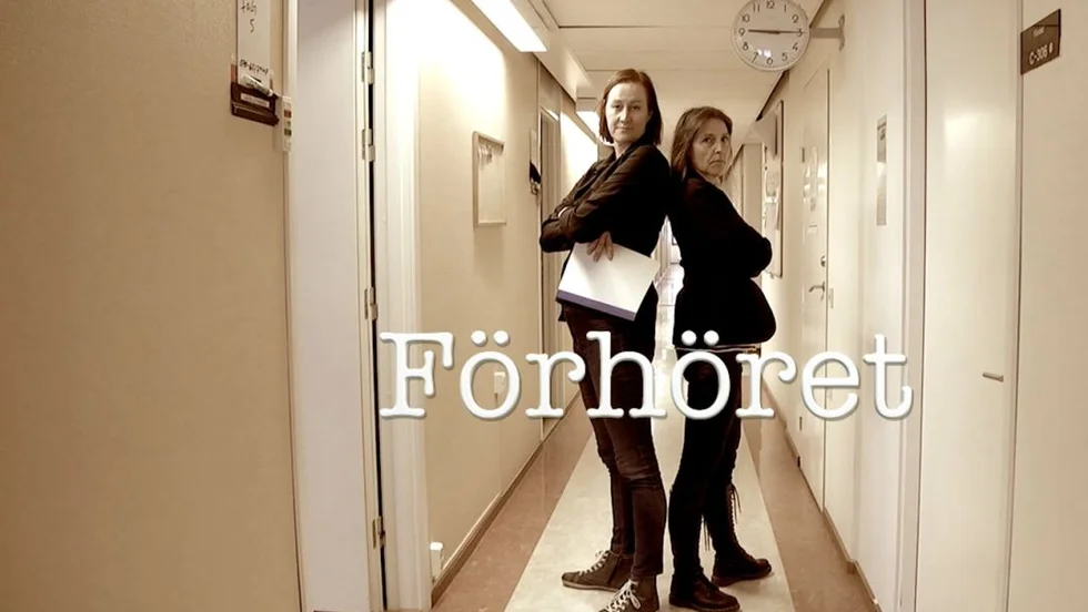 Norrans reportrar Ulrika Andersson och Karin Israelsson leder intervjuserien "Förhöret". 
