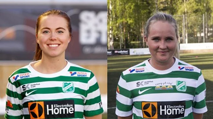 Julia Skoglund och Alice Schönfeldt.