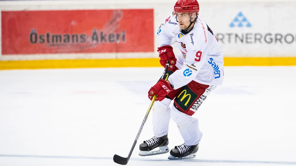 Hampus Harlestam gjorde en fantastisk framspelning til Jesper Norbäcks ledningsmål för Almtuna, men det hjälpte inte. Tingsryd vände tillbaka och vann.