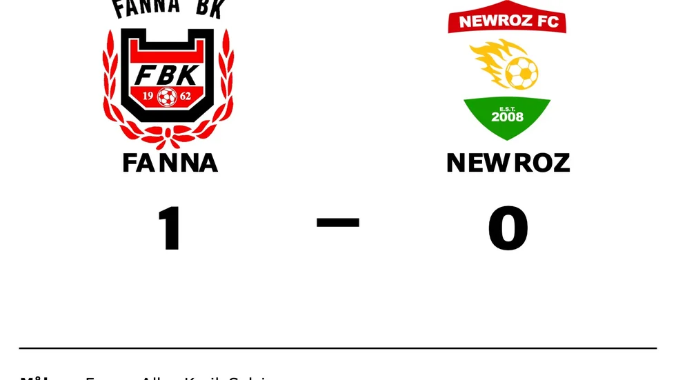 Fanna BK vann mot Newroz FC