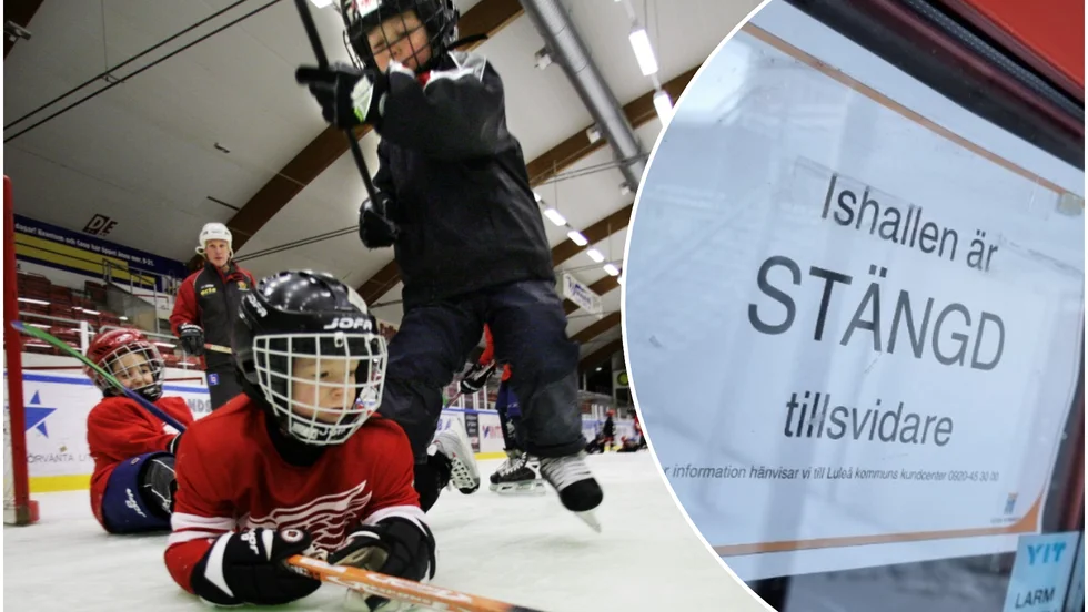 Framförallt är det barn och ungdomar som nu drabbas av ishallskrisen i Luleå kommun. Nu står både Sunderby ishall och Nåidenhallen obrukbara.