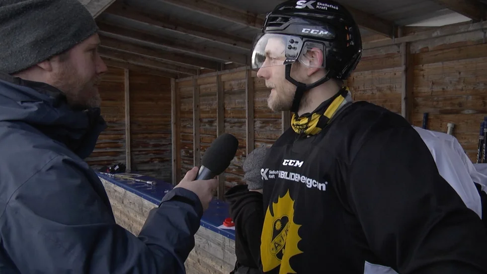 Oscar Möller var en av många lirare som intervjuades under vår livesändning.