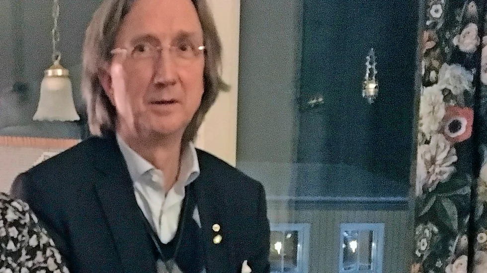 Mikael Stenman, ordförande i Byskeälvens fiskevårdsområde. Arkivbild: Karin Israelsson 