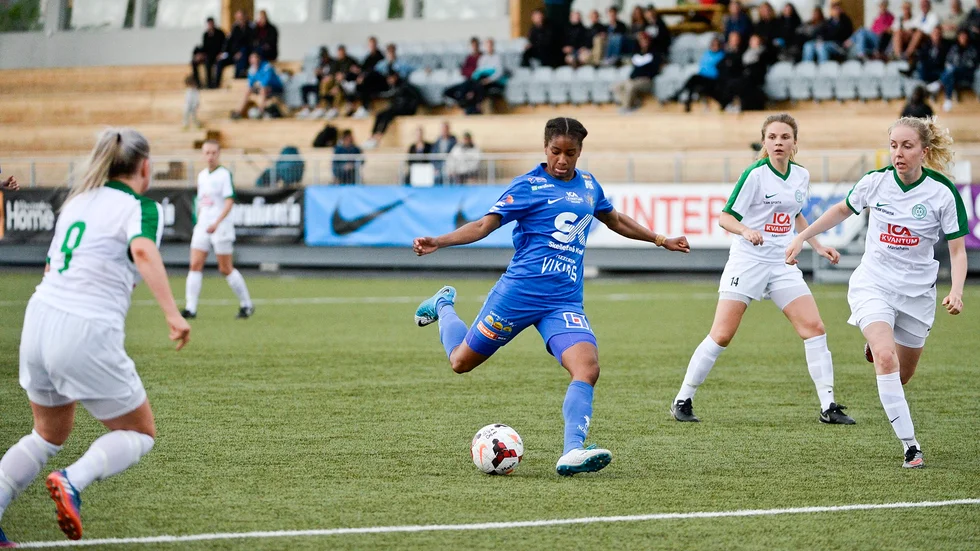 Maya Pitts var en starkt bidragande orsak till Sunnanås seger under söndagen.