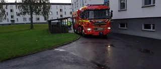 Larm om röklukt var glömd mat