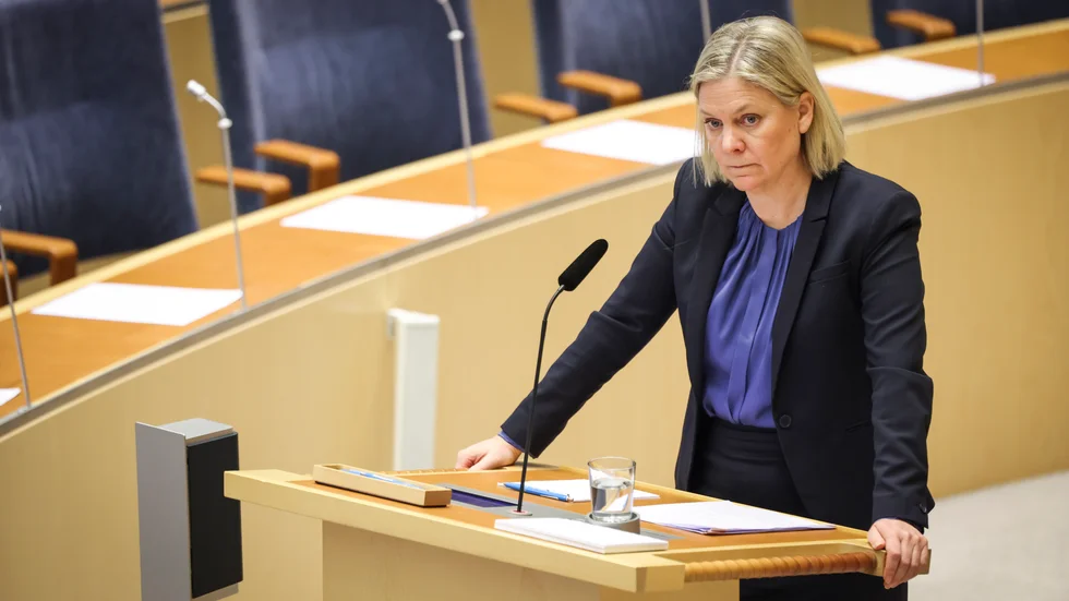 Statsminister Magdalena Andersson (S). Arkivbild.