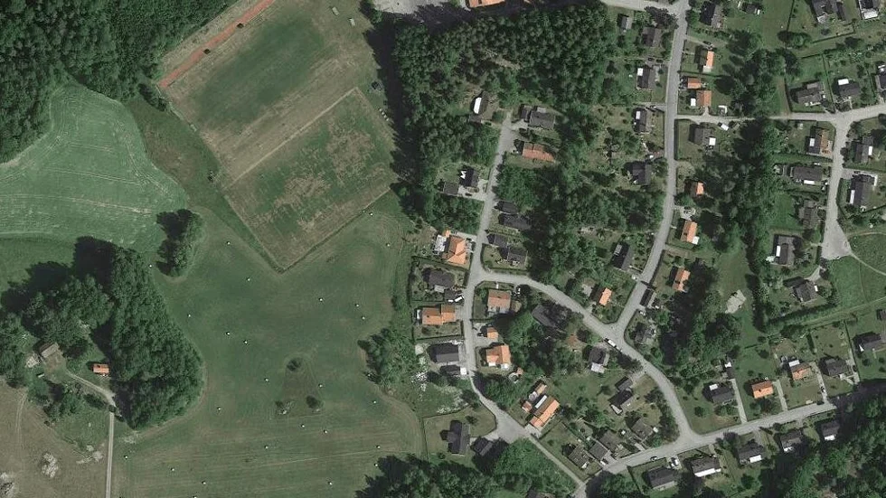 Området kring Skogsdungevägen 23