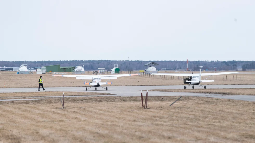 Västerås flygplats, som tidigare hotats av nedläggning, blir nu beredskapsflygplats. Arkivbild.