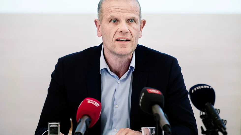 Lars Findsen har varit chef för Danmarks militära underrättelsetjänst. Nu åtalas han för att ha läckt statshemligheter till sex personer. Arkivbild.