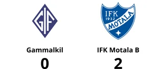 IFK Motala B:s Daniel Demirel sänkte Gammalkil