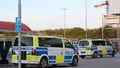 Utåtagerande kvinna på mataffär 