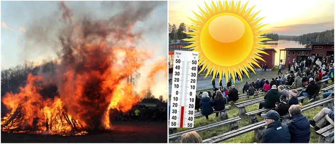 Så blir vädret i Vimmerby på Valborg: "Soligt från man vaknar"