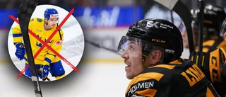 Skellefteås stjärncenter tackar nej till spel i Tre Kronor