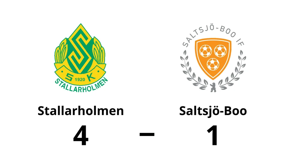Stallarholmens SK vann mot Saltsjö-Boo IF
