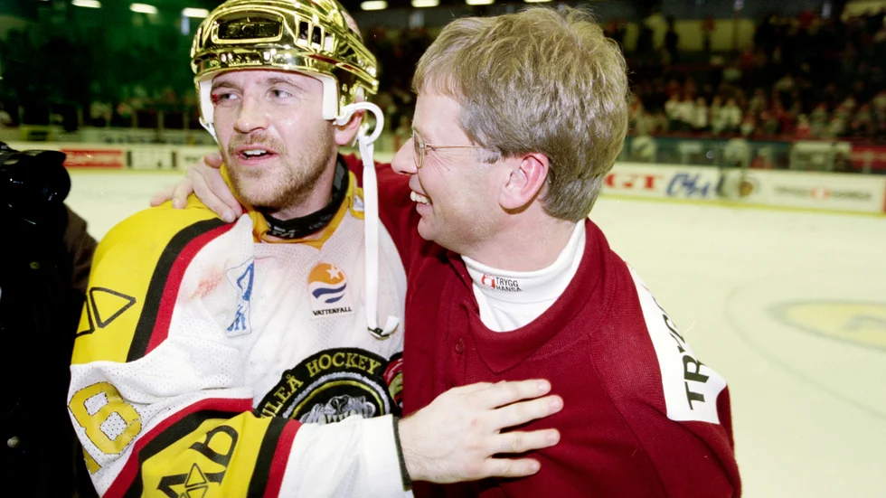 1996 firade "Thomas "Bulan" Berglund och Lars "Osten" Bergström guldet tillsammans. Nu hyllar han sin före detta adepts tränaregenskaper.
