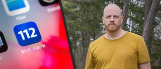 Anders fick larmet i mobilen: ”Var öppna lågor under hela sängen”