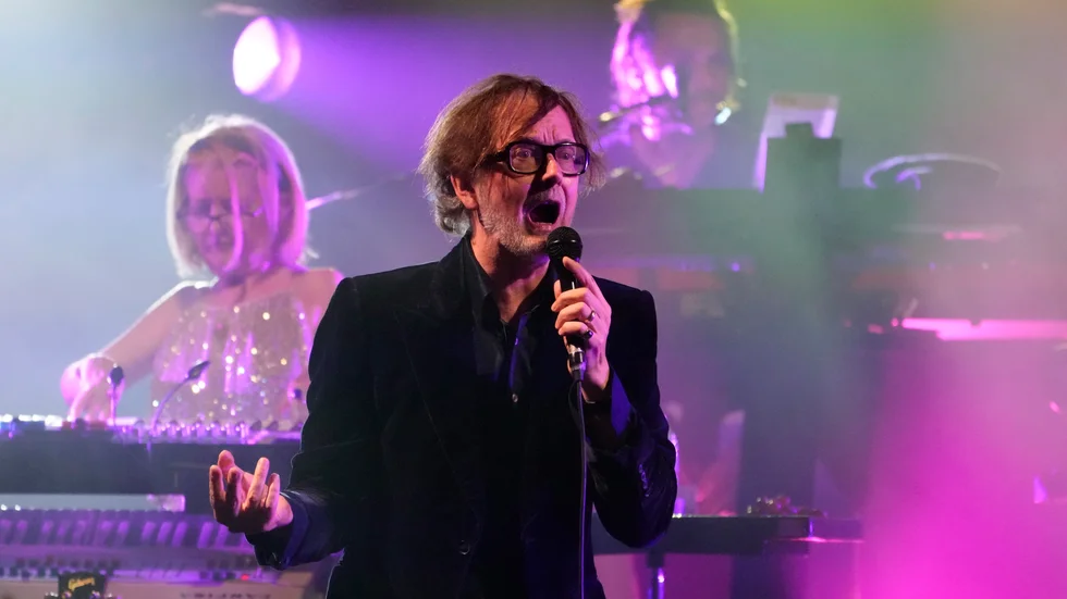 Jarvis Cocker, sångare i Pulp. Arkivbild.