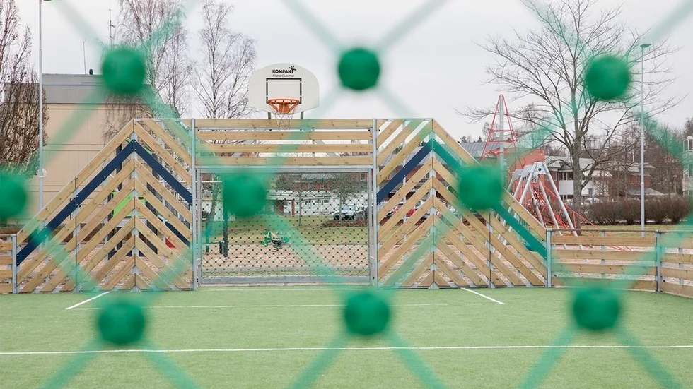 Lek- och aktivitetsparken i Grändens bostadsområde har redan fått bidrag 1,25 miljoner kronor i bidrag från Vingåkers kommun.
