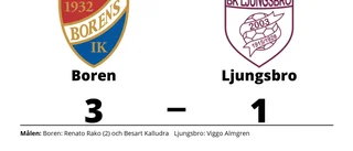Segern mot Ljungsbro gör Boren till serieledare