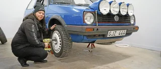Rally-Linda siktar mot JSM i ny trimmad bil